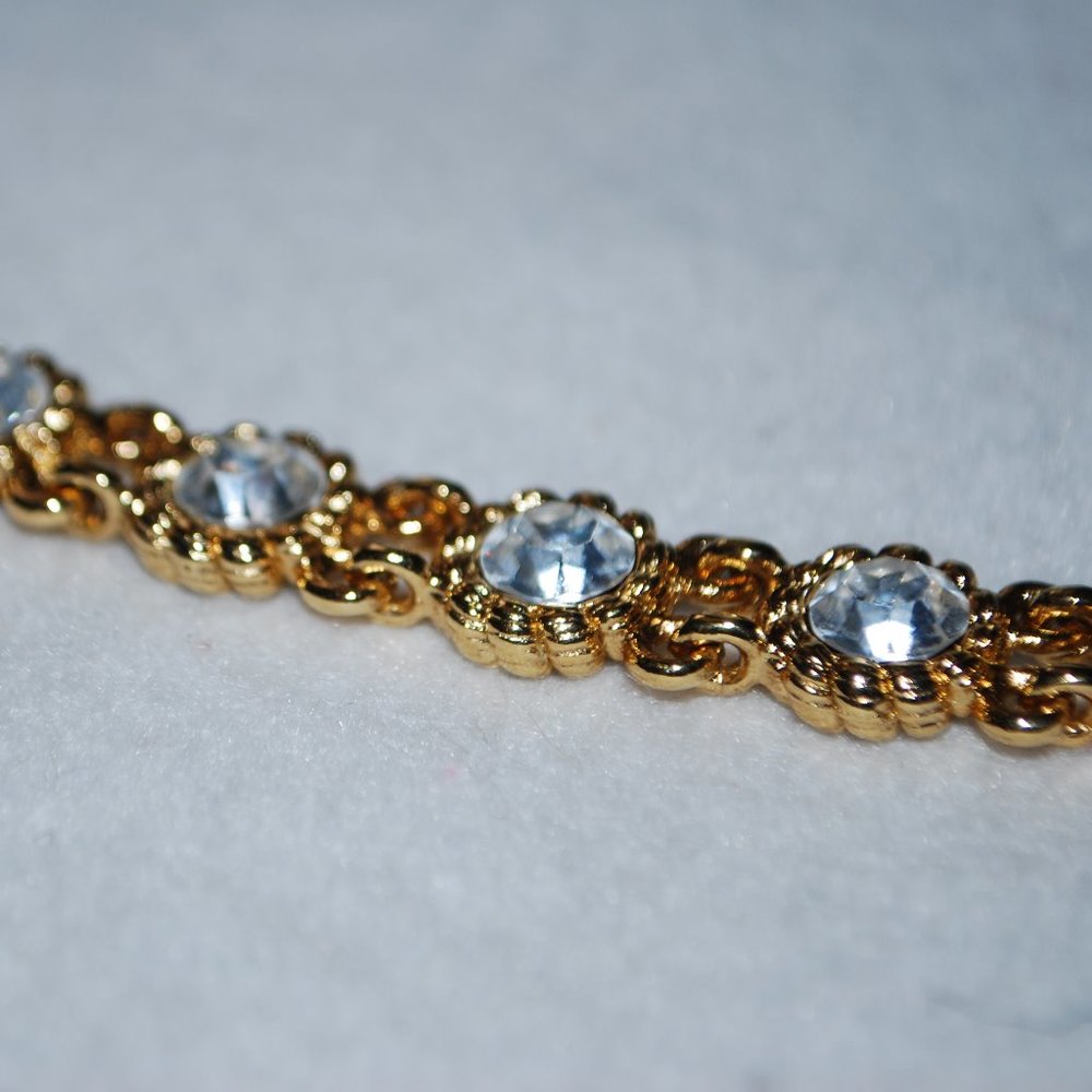 Joan Rivers "Dearest" Crystal Bracelet - Picture 5 of 6